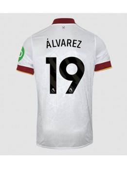 West Ham United Edson Alvarez #19 Ausweichtrikot 2024-25 Kurzarm